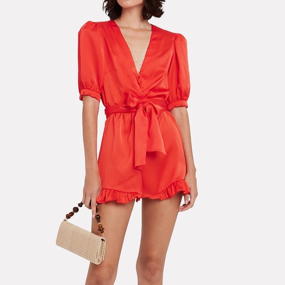 Alexis Pants - Alexis silk Indira Romper sz S new intermix